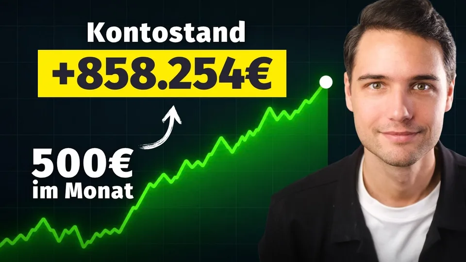 Thumbnail: 500 € im Monat, Kontostand +858.254 €